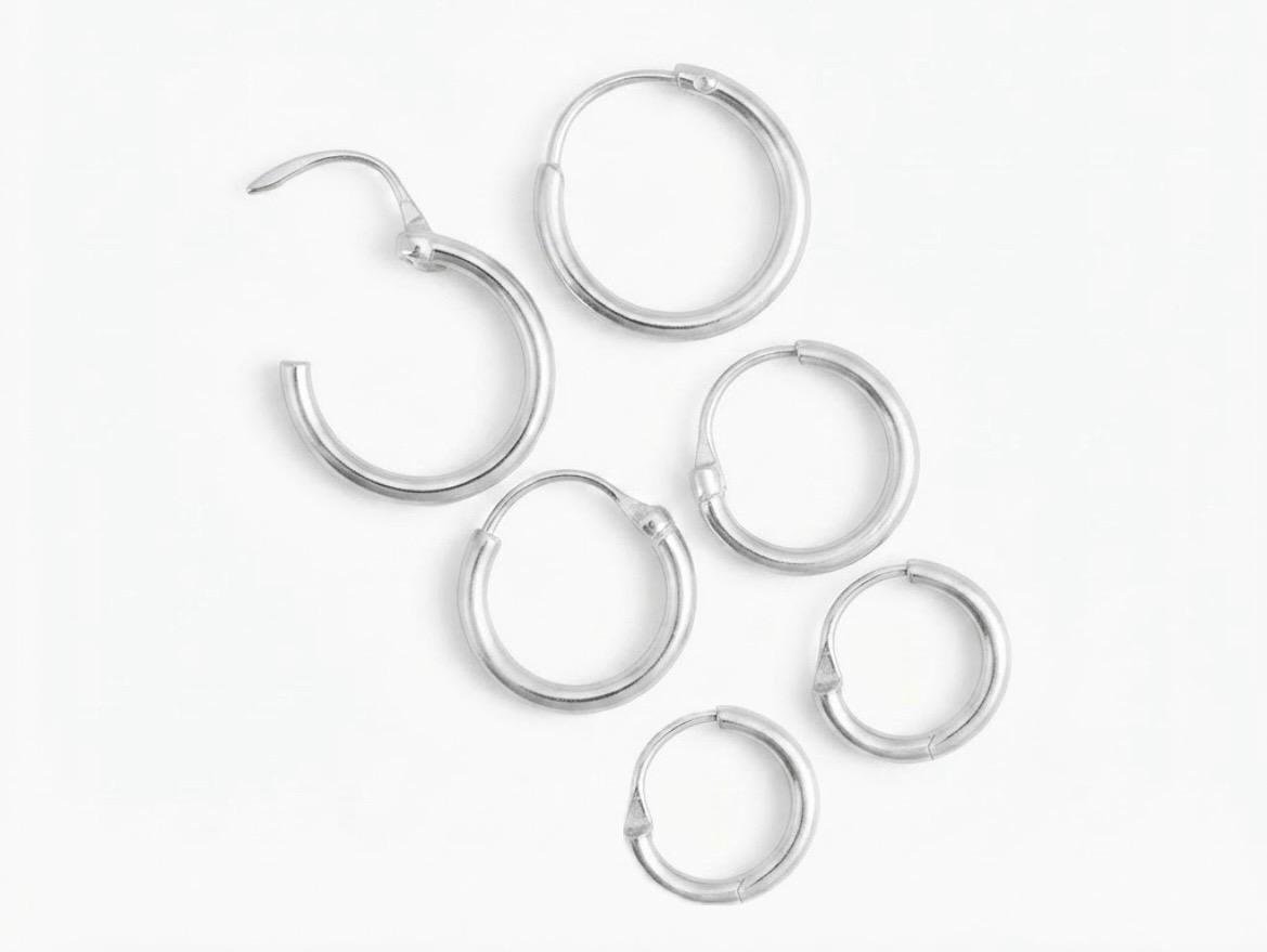 Brinco Argola Redonda Rebite