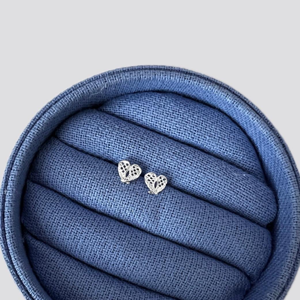 Brinco Coração Asa