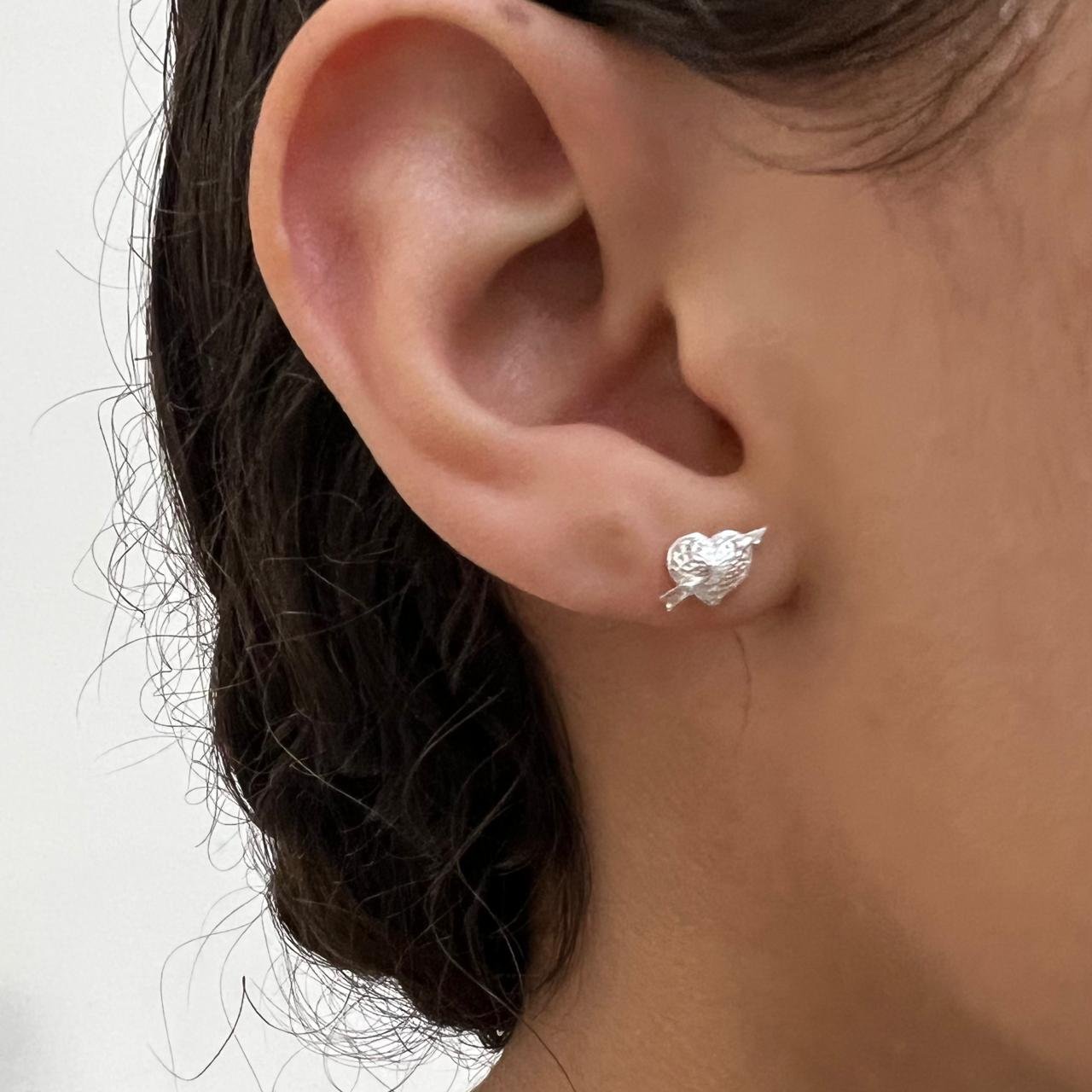 Brinco Coração e Flecha