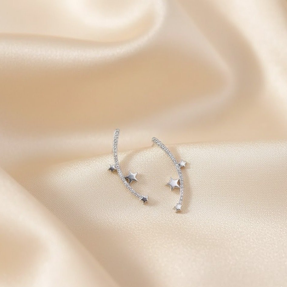 Brinco Estrela Cravejada