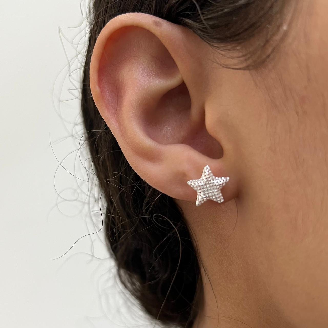 Brinco Estrela Renda Italiana