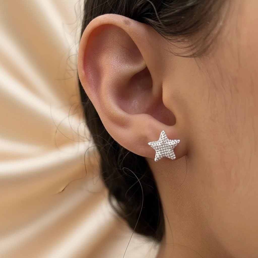 Brinco Estrela Renda Italiana