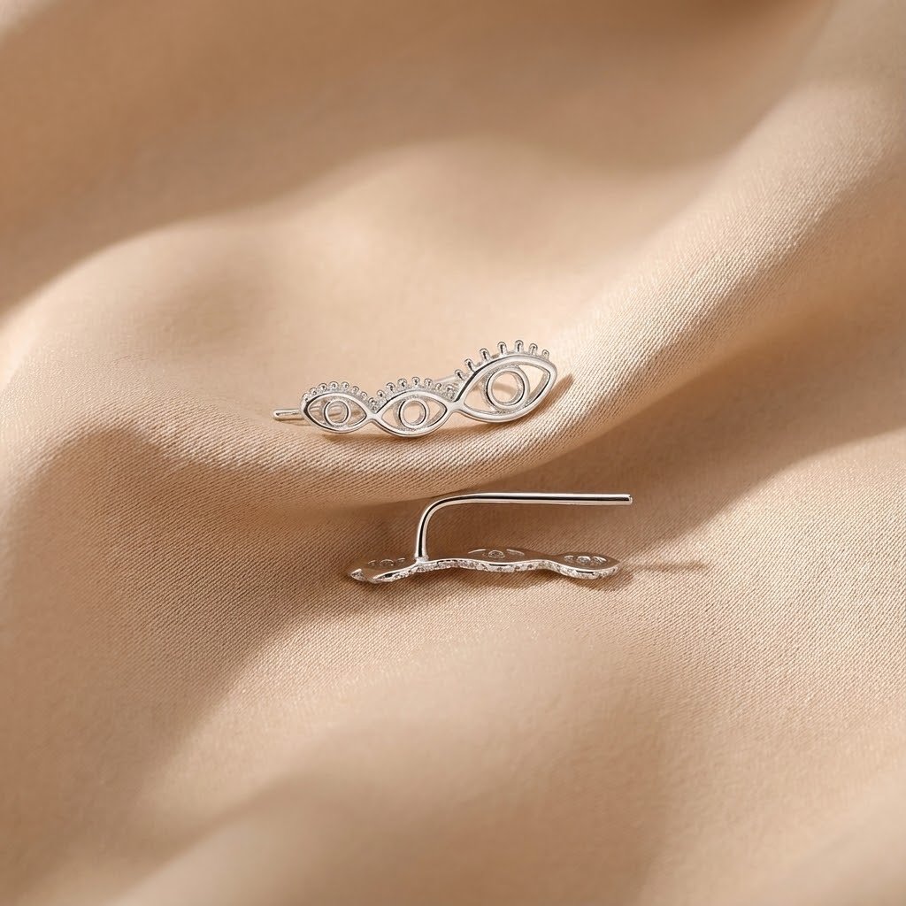 Brinco Olho Grego Cuff