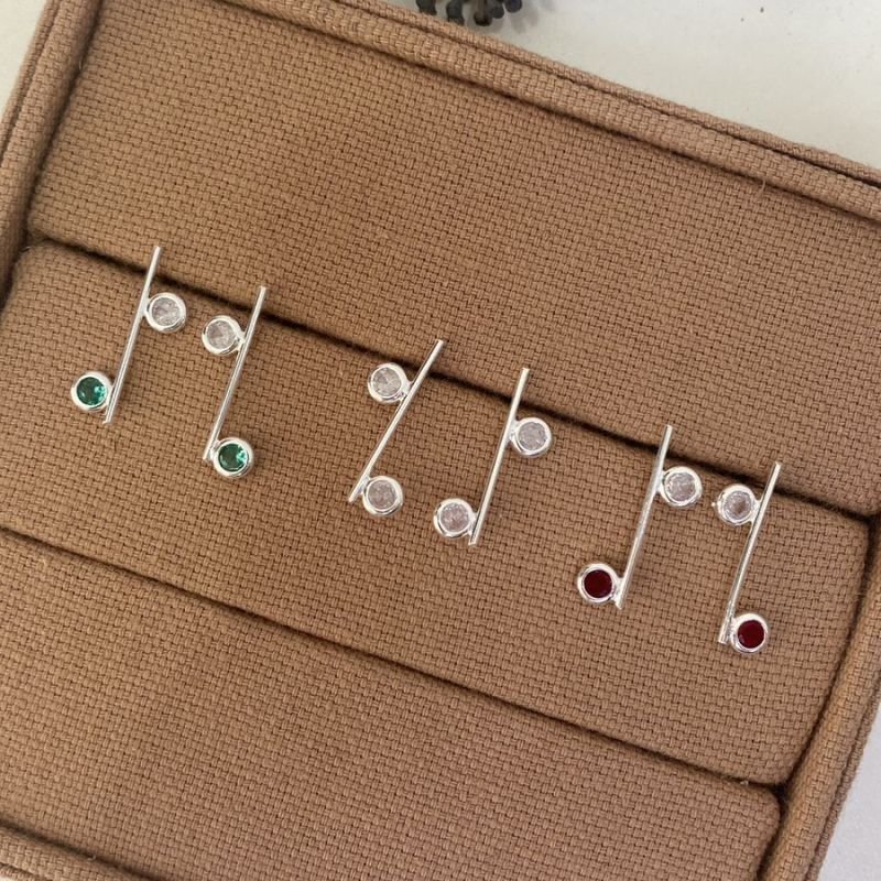 Brinco Palito Detalhe Zirconia