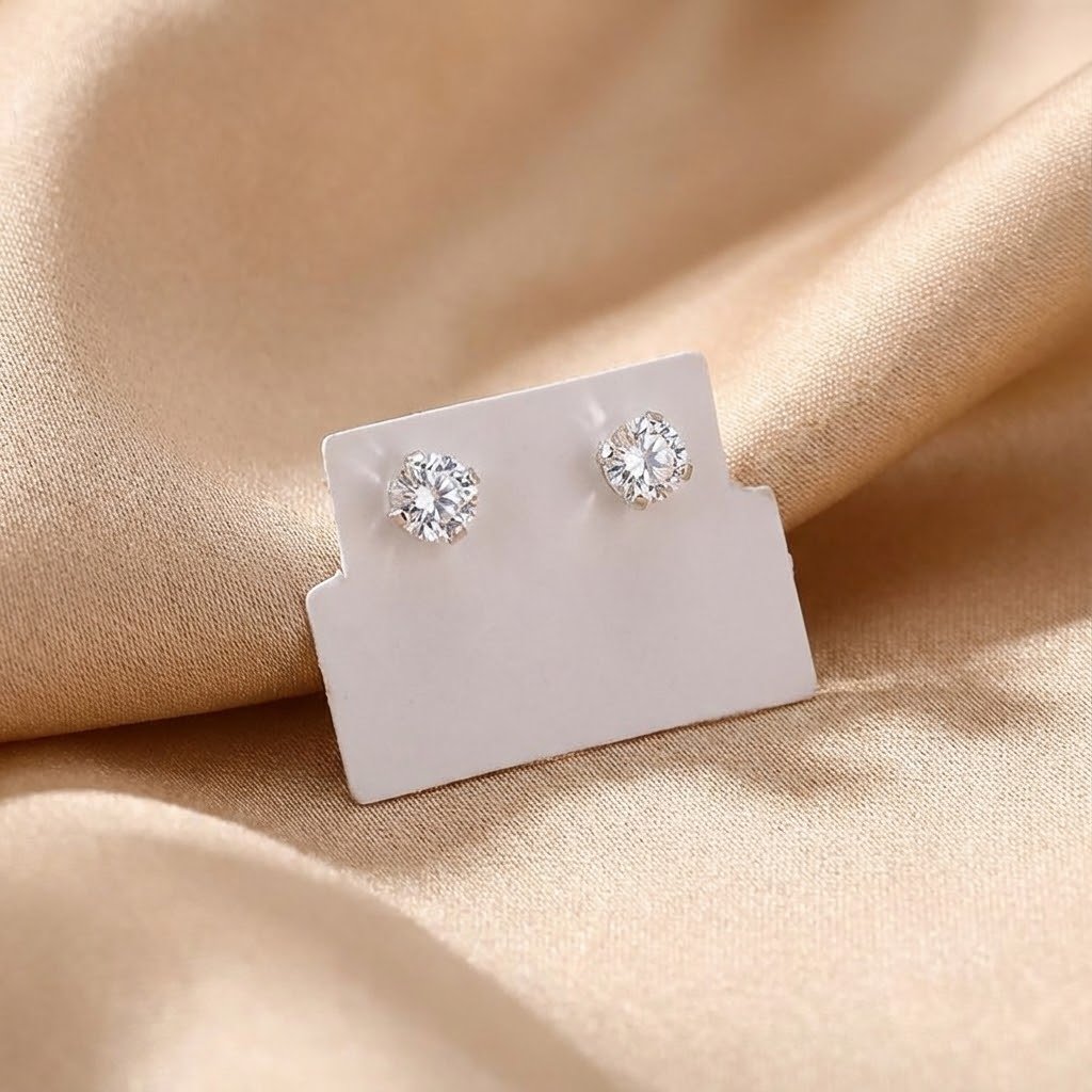 Brinco Zircônia 4mm