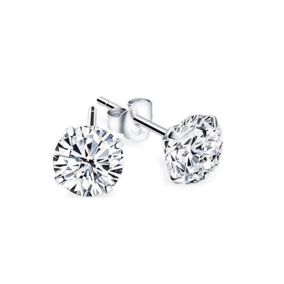 Brinco Zirconia Masculino 8mm