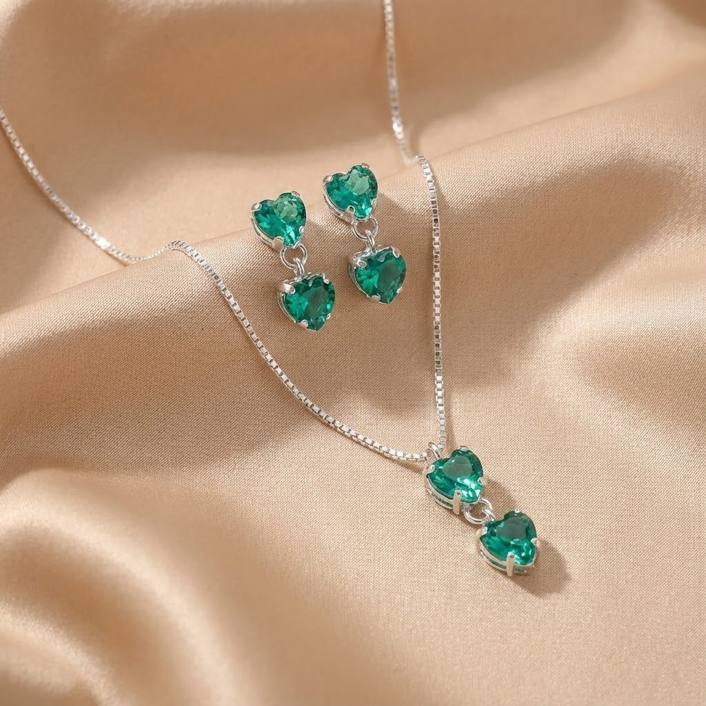 Conjunto Coração Duplo