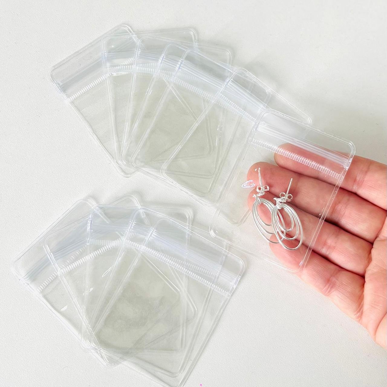 Kit 05 Saquinhos Zip para Joías