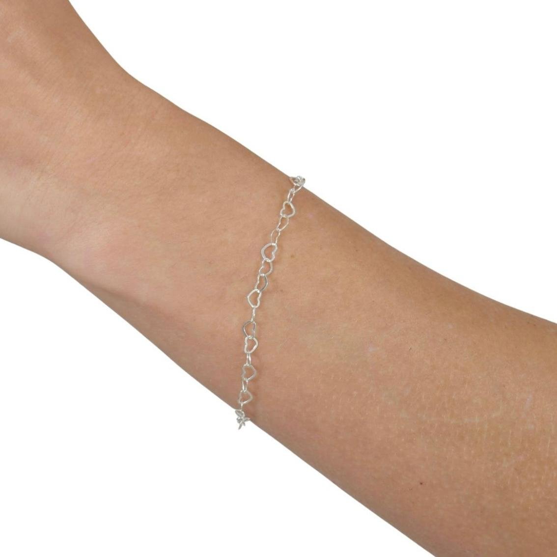 Pulseira Elo Coração