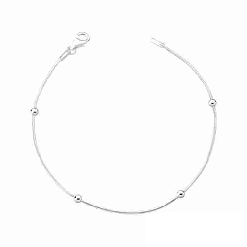 Pulseira Rabo de Rato com Bolinhas