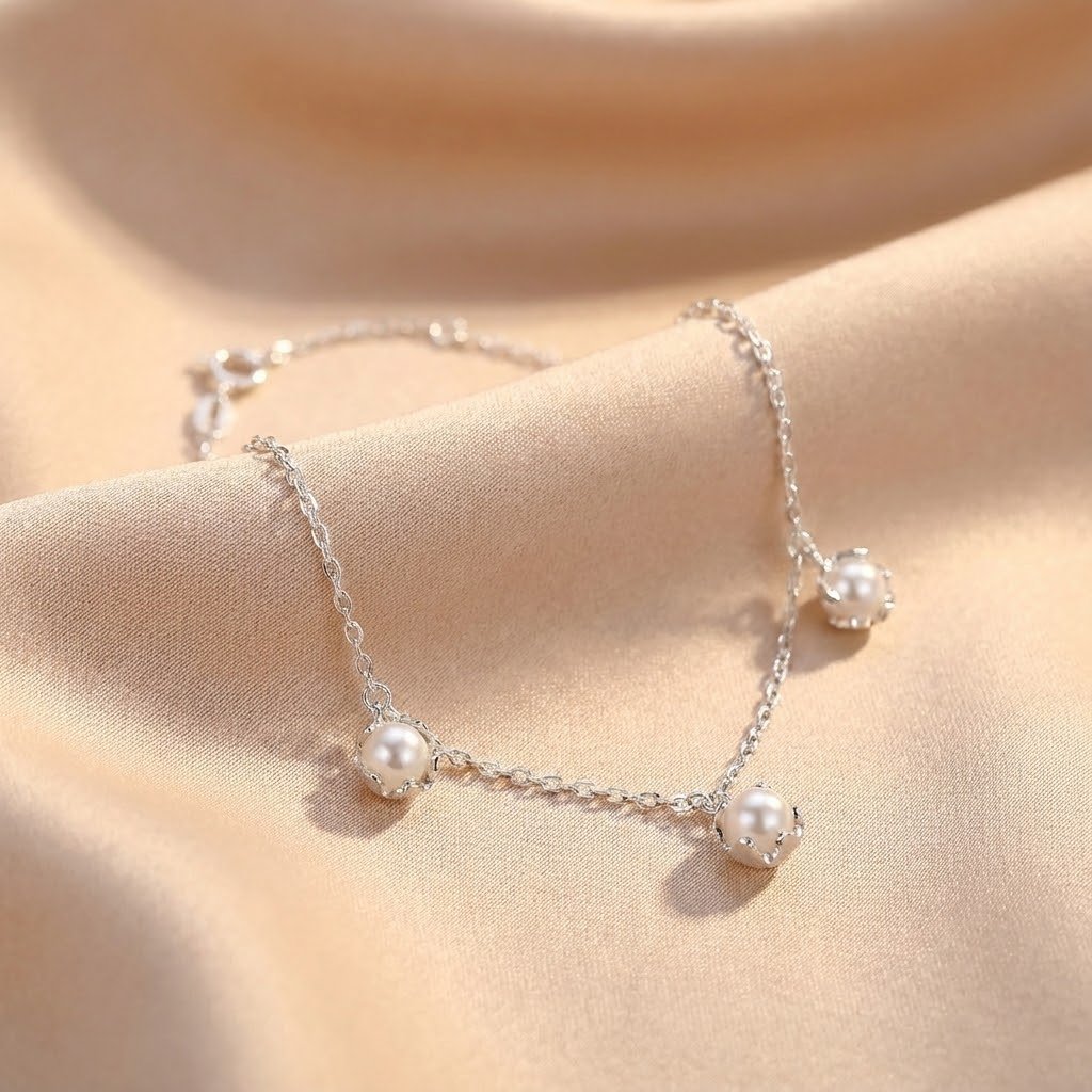 Tornozeleira Pérola Trabalhada